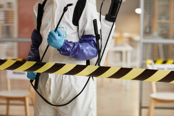 Professional Blood Cleanup technician working in Dublin, TX